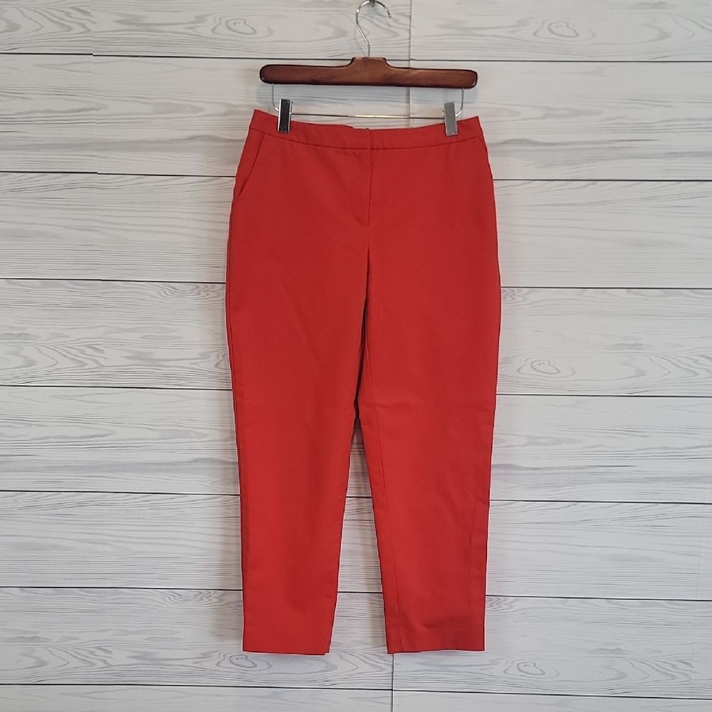 SusinaโCropped Capri Pants Sunset Orange Womens Size 6